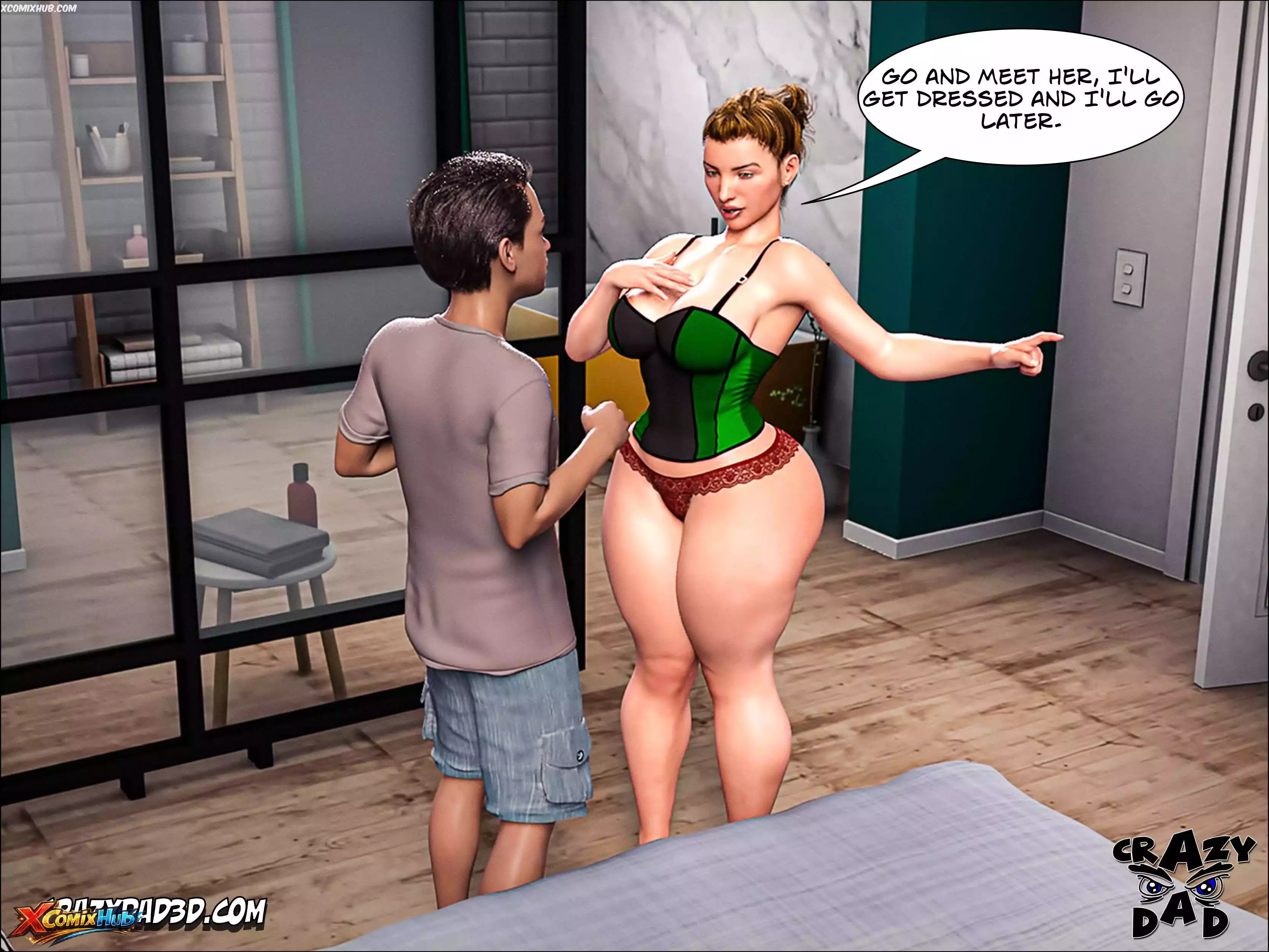 Father In Law At Home Chapter 18 Crazydad3d 045 Comic Page 45